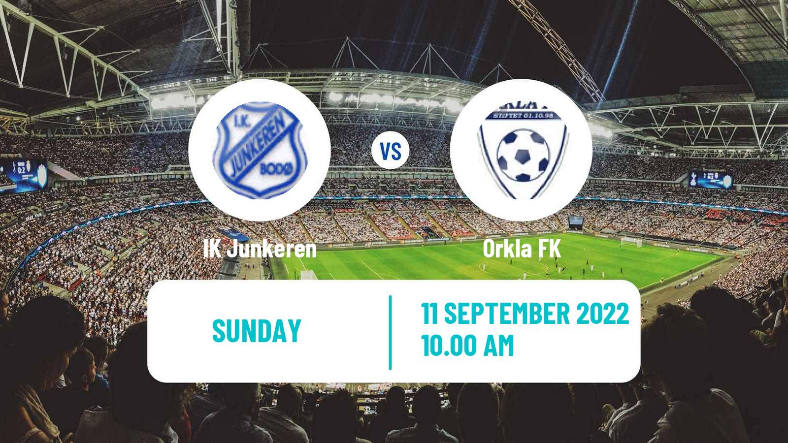 Soccer Norwegian Division 3 - Group 5 Junkeren - Orkla FK