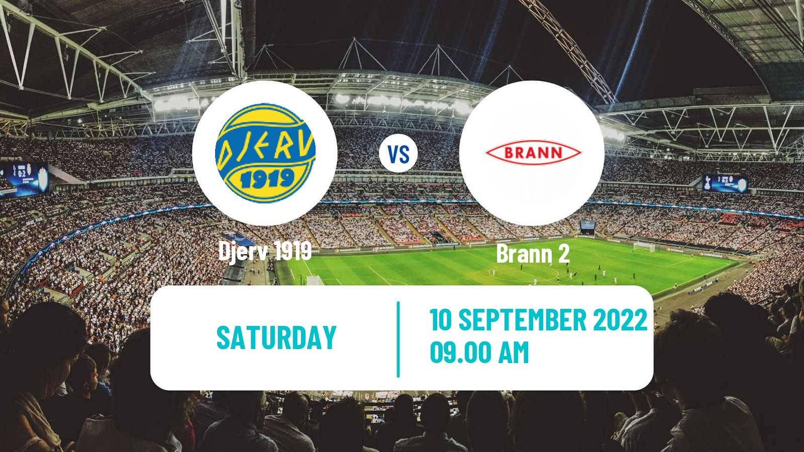 Soccer Norwegian Division 3 - Group 3 Djerv 1919 - Brann 2