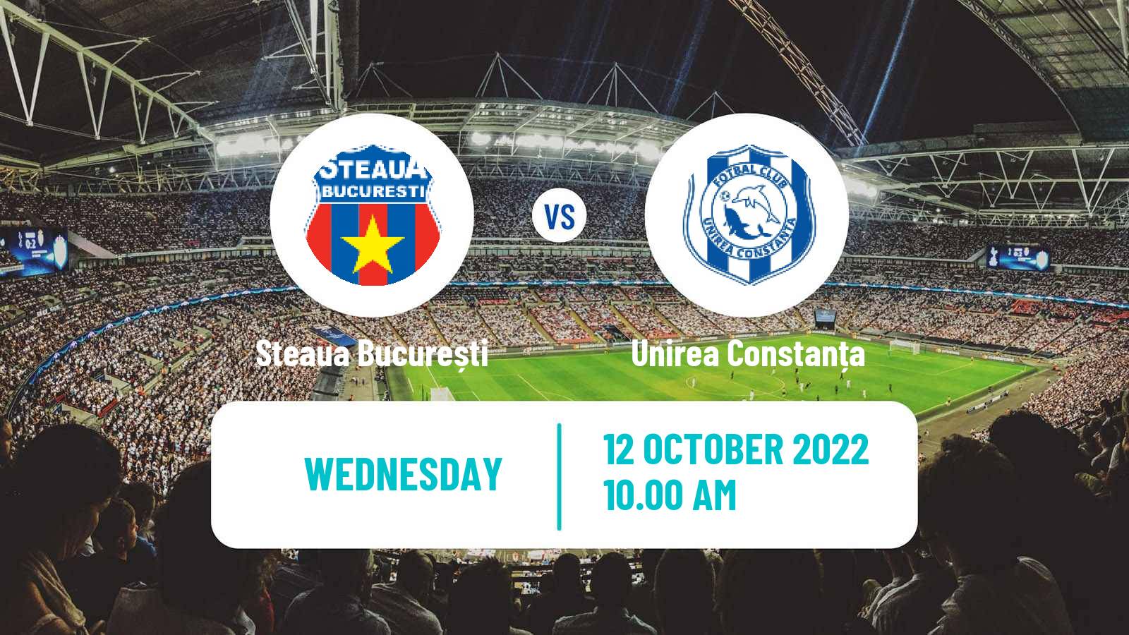 Soccer Romanian Division 2 Steaua București - Unirea Constanța