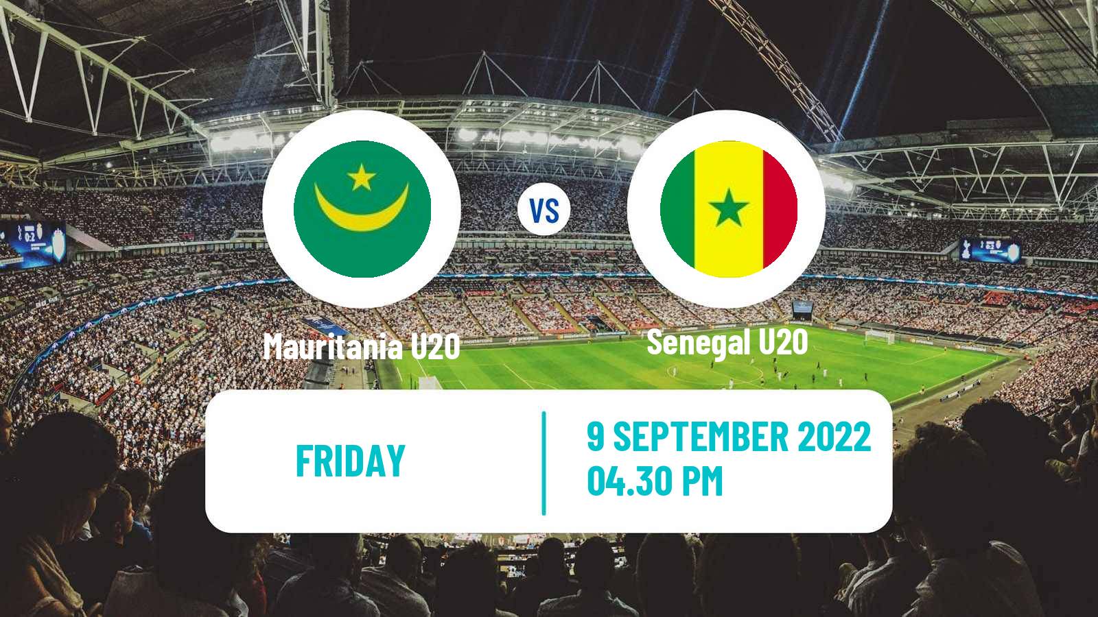 Soccer Friendly Mauritania U20 - Senegal U20