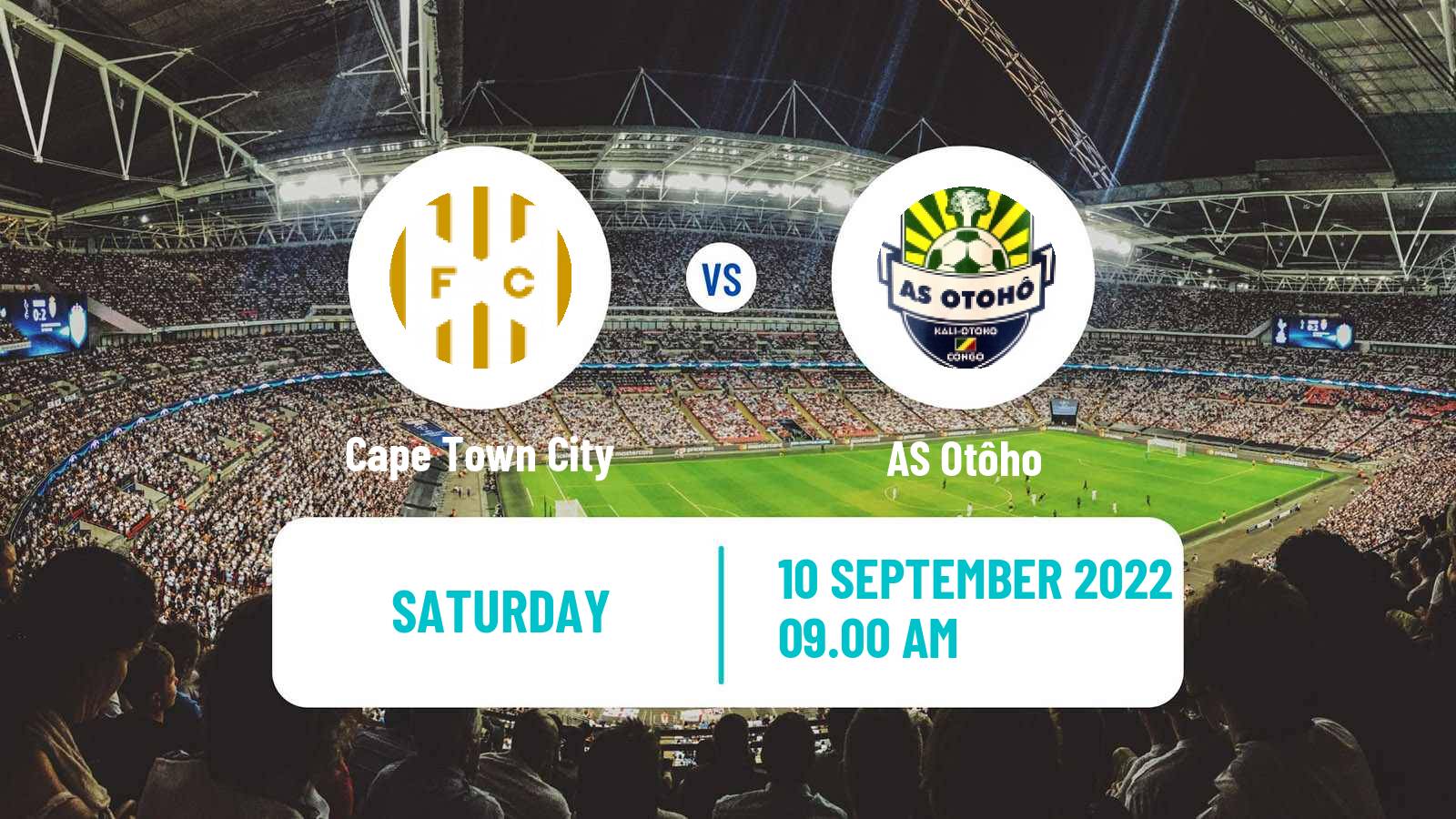 Soccer CAF Champions League Cape Town City - Otôho