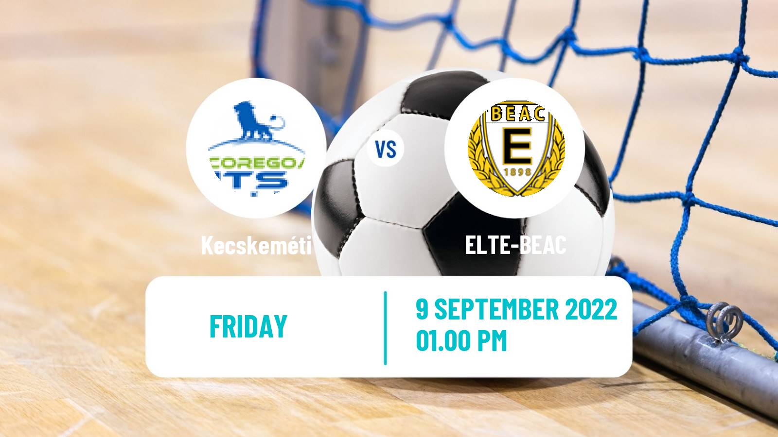 Futsal Hungarian NB I Futsal Kecskeméti - ELTE-BEAC