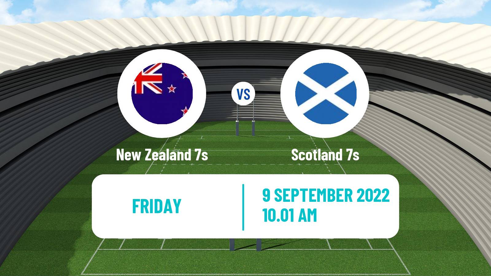 Rugby union Sevens World Cup New Zealand 7s - Scotland 7s