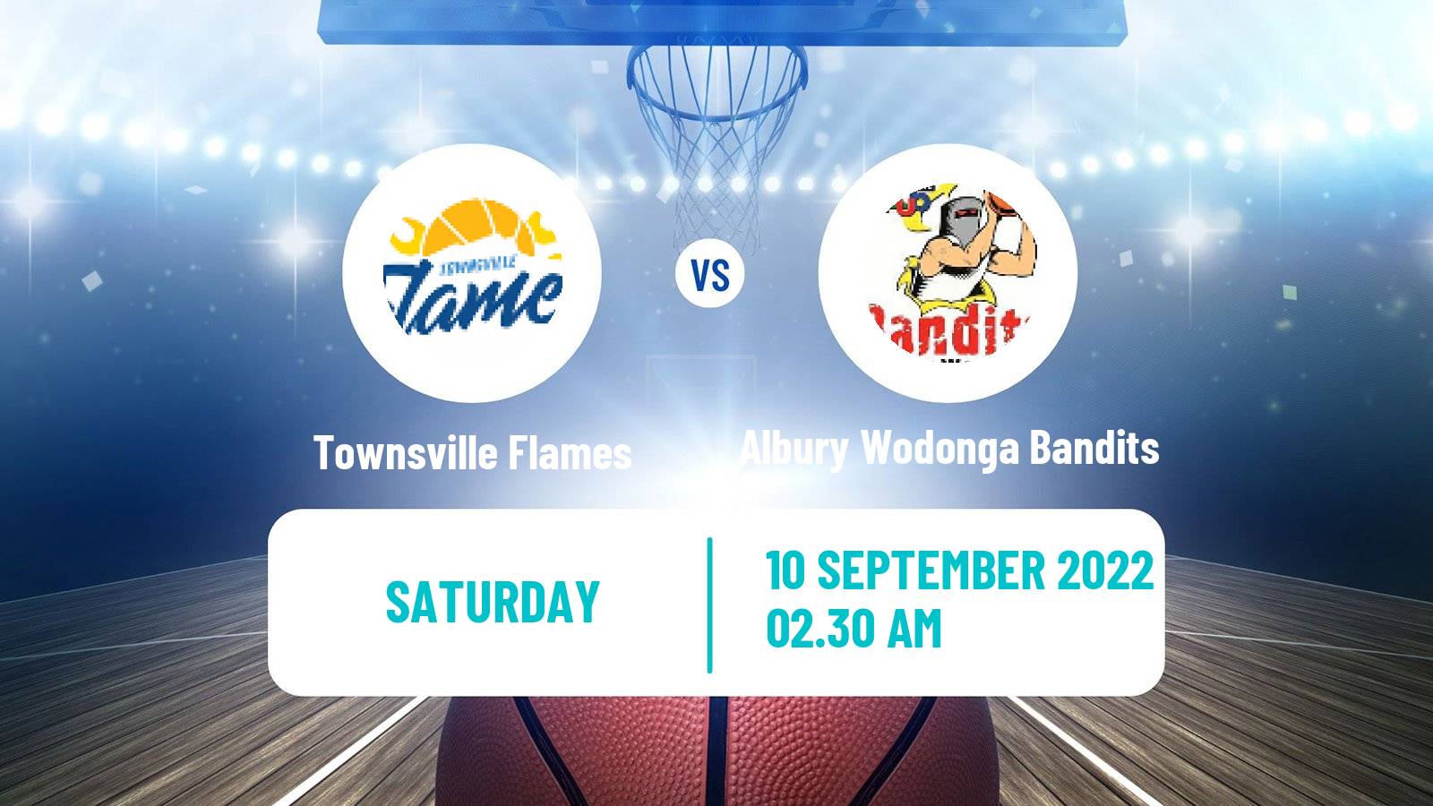Basketball Australian NBL1 Women Townsville Flames - Albury Wodonga Bandits