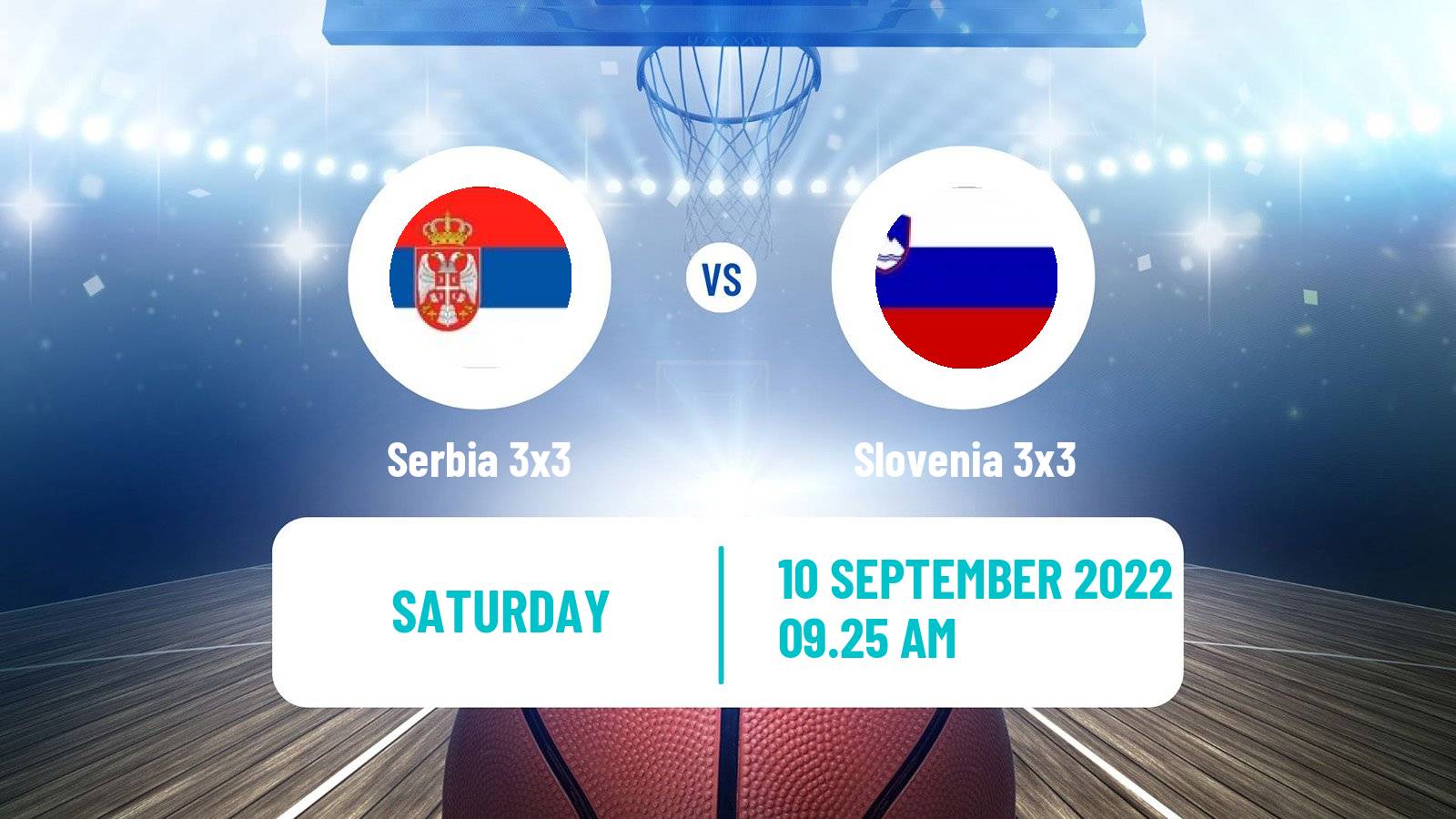Basketball Europe Cup Basketball 3x3 Serbia 3x3 - Slovenia 3x3