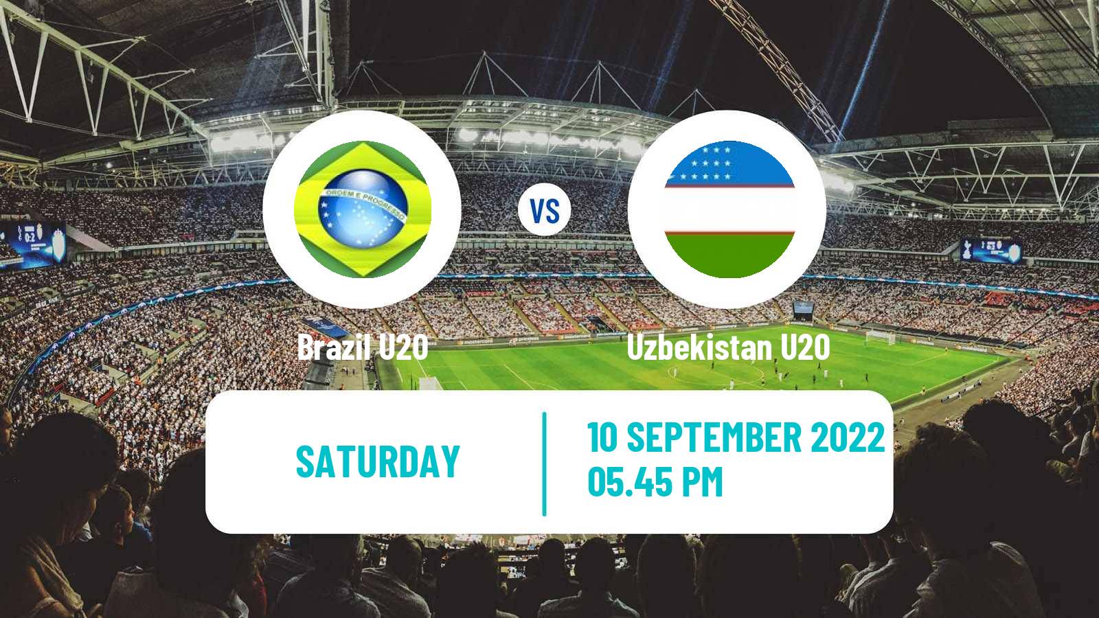 Soccer Friendly Brazil U20 - Uzbekistan U20