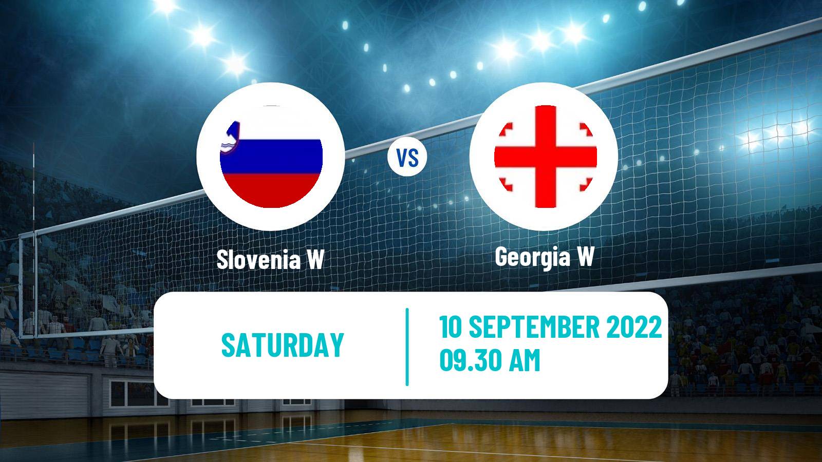 Volleyball European Championships Volleyball Women Slovenia W - Georgia W