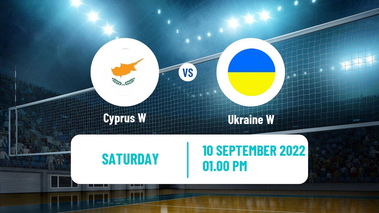 Volleyball European Championships Volleyball Women Cyprus W - Ukraine W