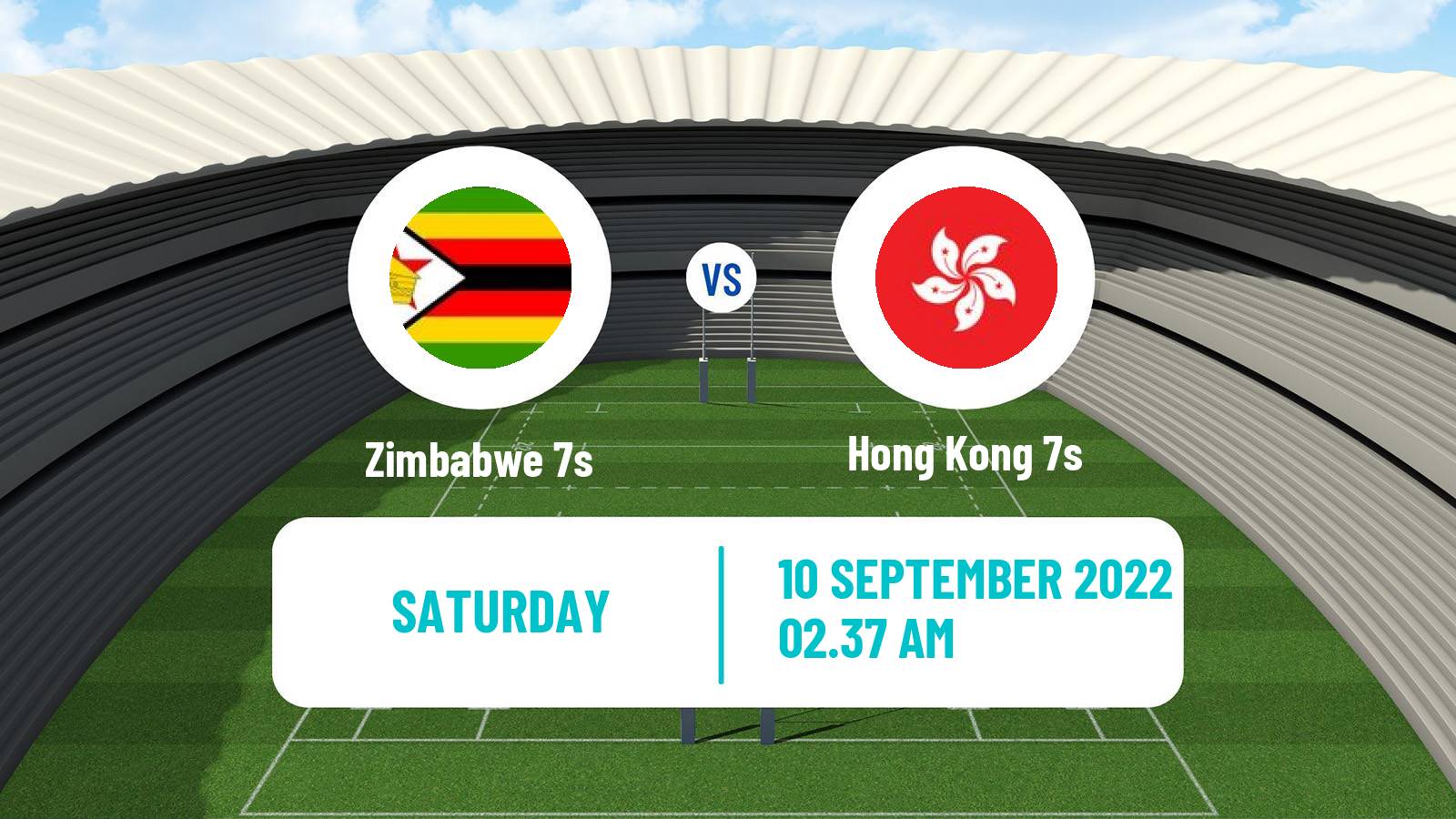 Rugby union Sevens World Cup Zimbabwe 7s - Hong Kong 7s