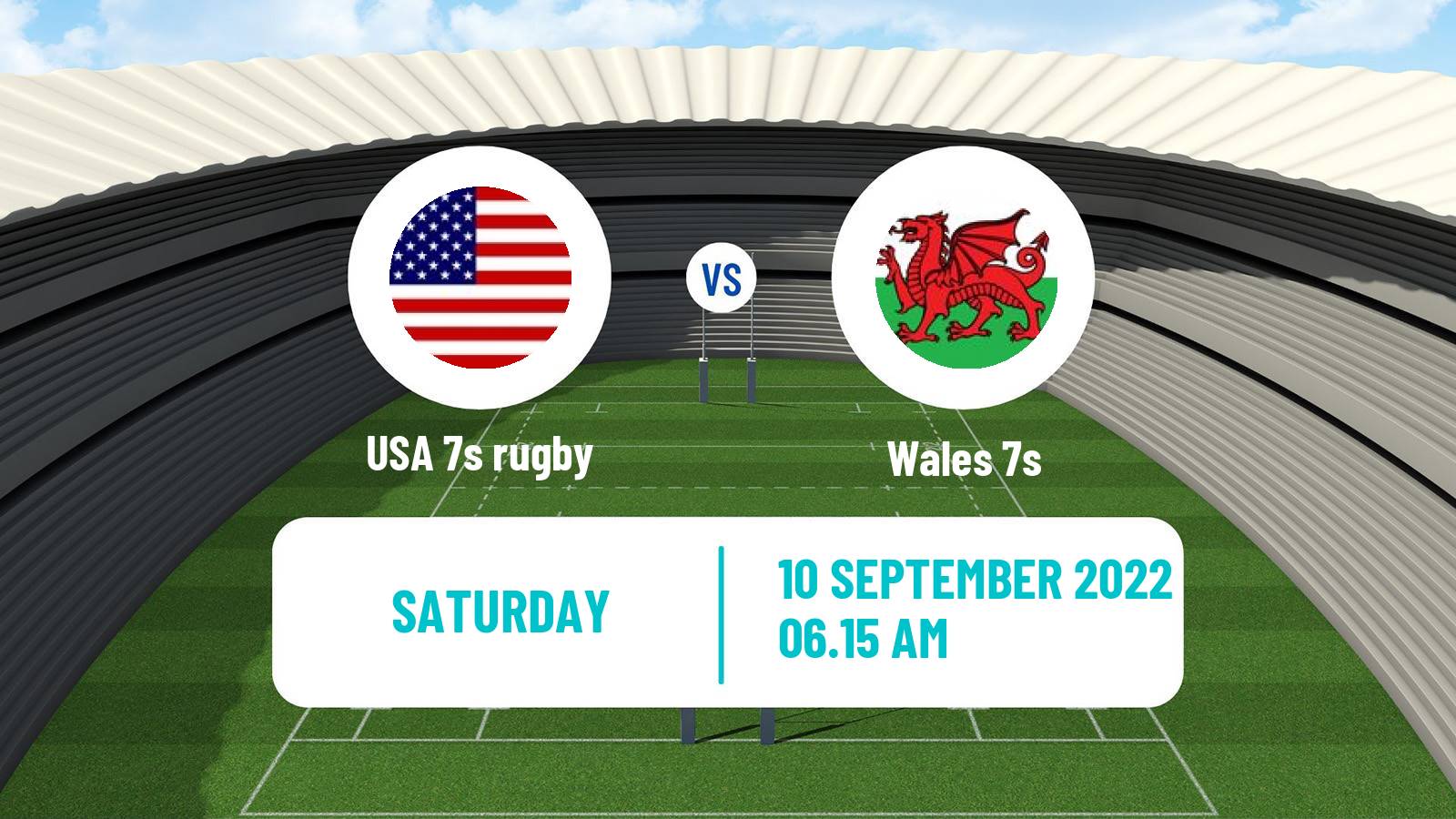 Rugby union Sevens World Cup USA 7s - Wales 7s