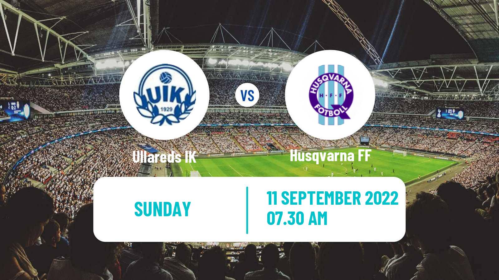 Soccer Swedish Division 2 - Västra Götaland Ullared - Husqvarna