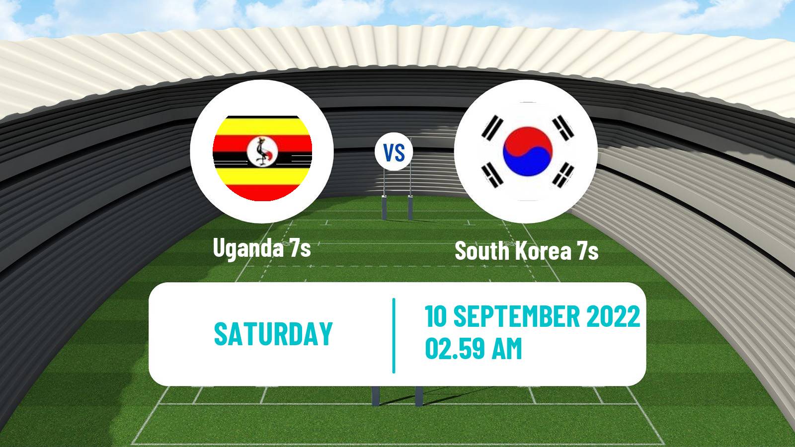 Rugby union Sevens World Cup Uganda 7s - South Korea 7s