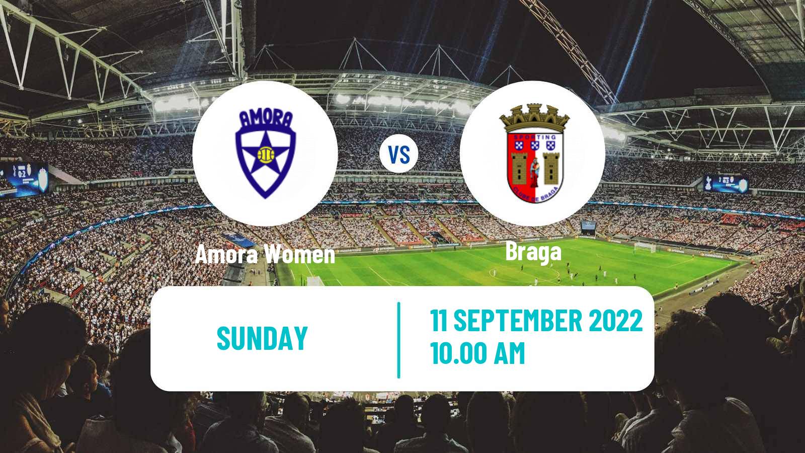 Soccer Portuguese Liga BPI Women Amora - Braga