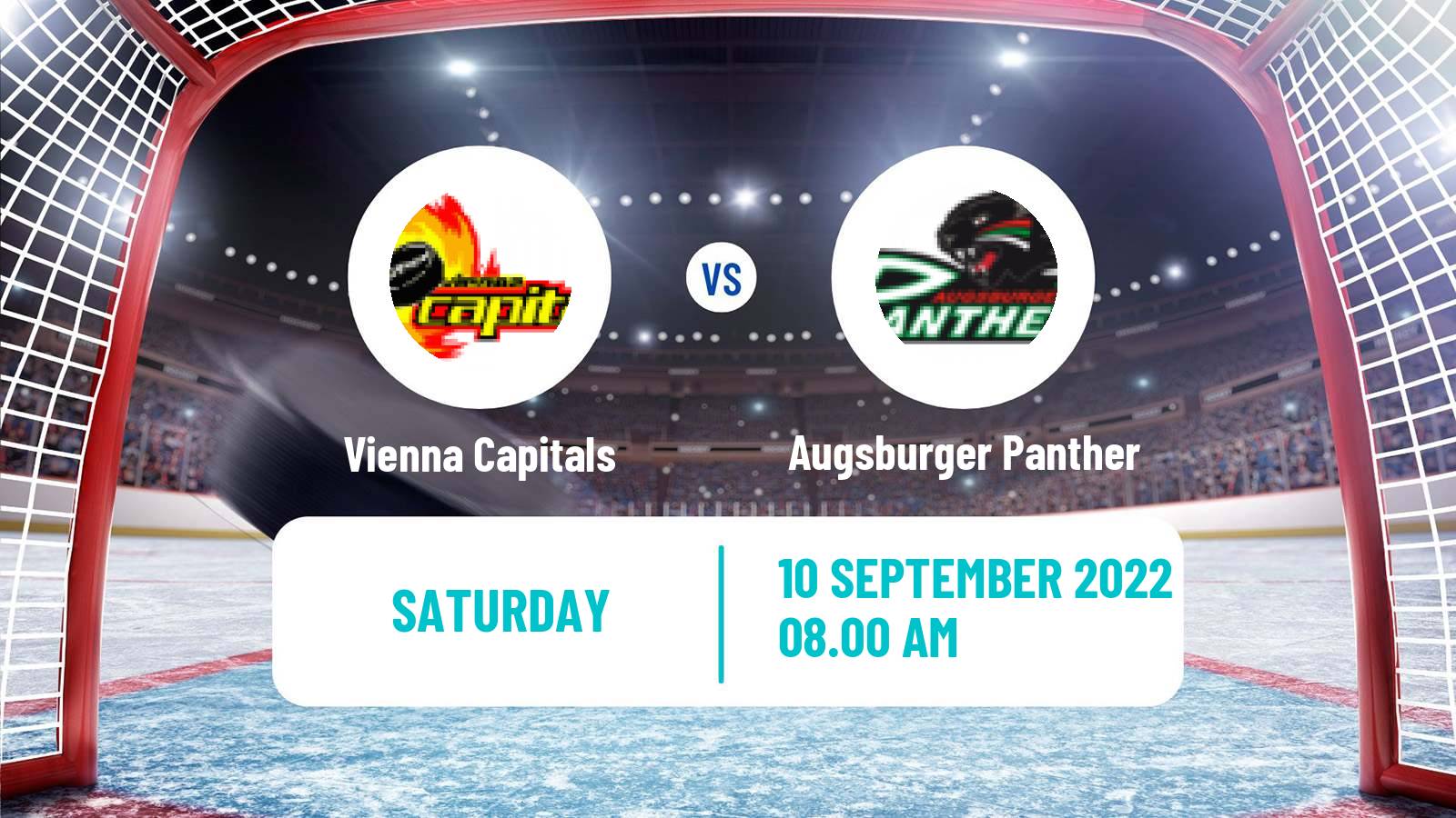 Hockey Club Friendly Ice Hockey Vienna Capitals - Augsburger Panther