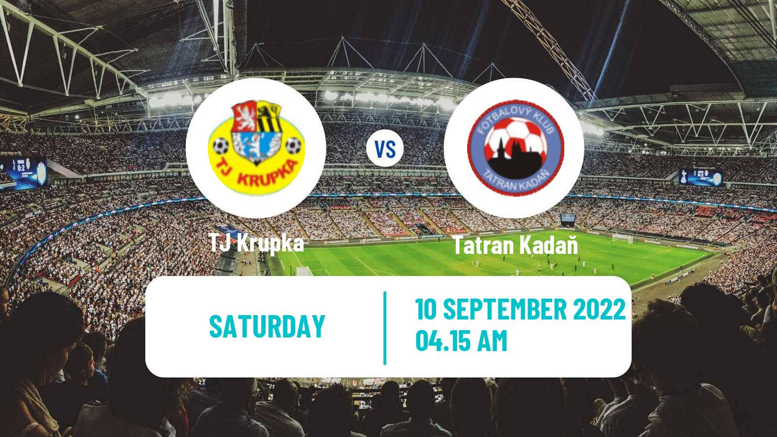 Soccer Czech Ustecky KP Krupka - Tatran Kadaň