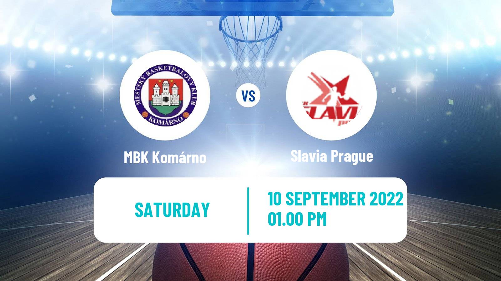 Basketball Federal Cup Basketball Komárno - Slavia Prague