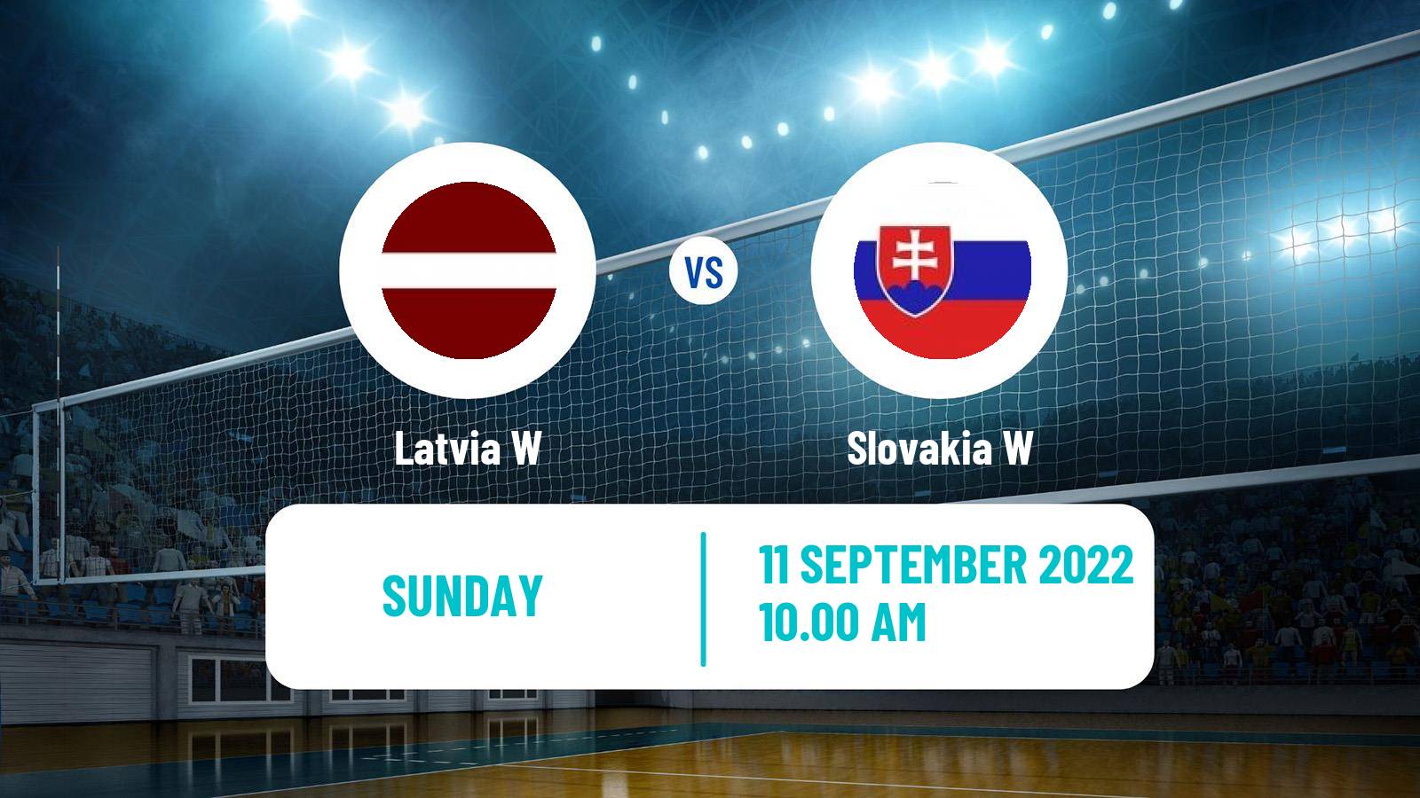 Volleyball European Championships Volleyball Women Latvia W - Slovakia W