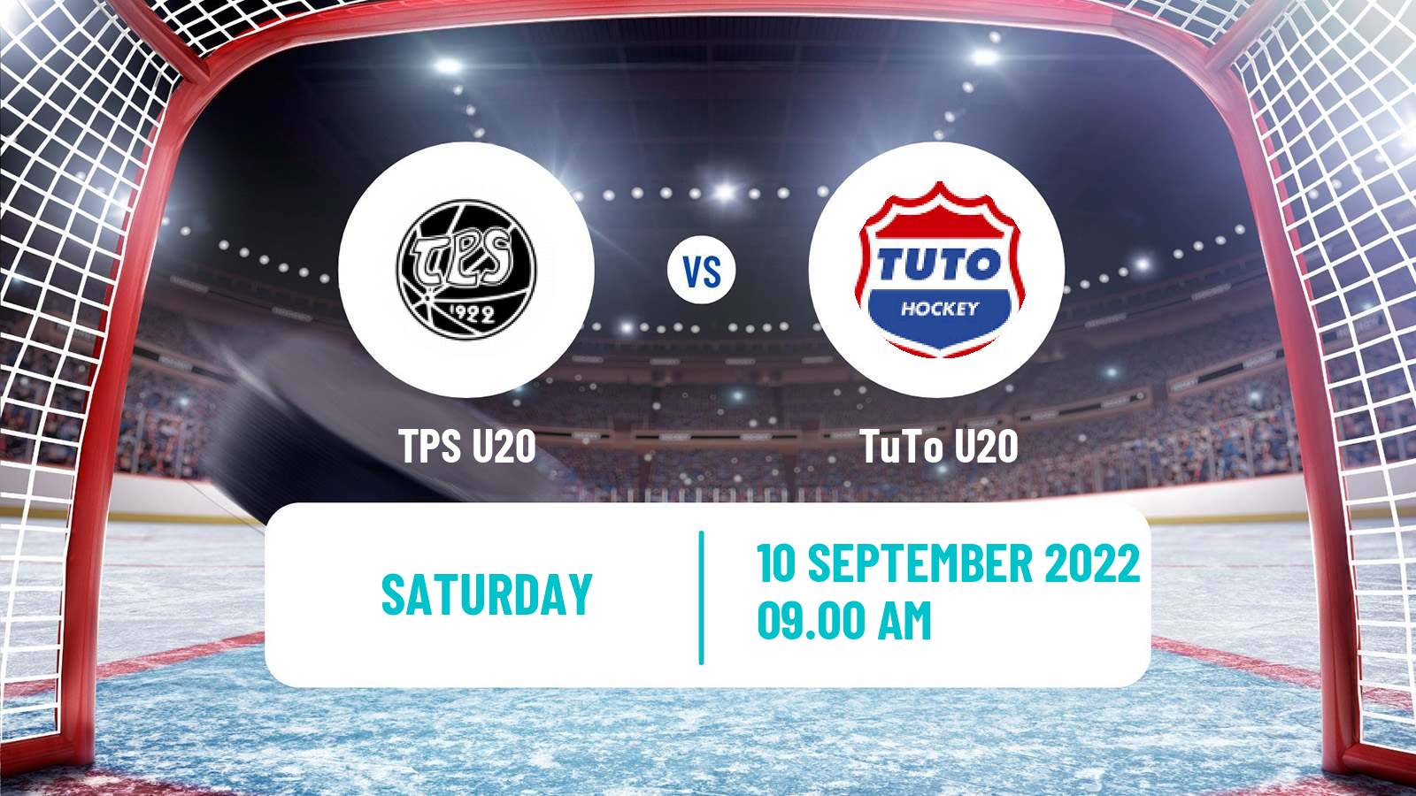 Hockey Finnish SM-sarja U20 TPS U20 - TuTo U20