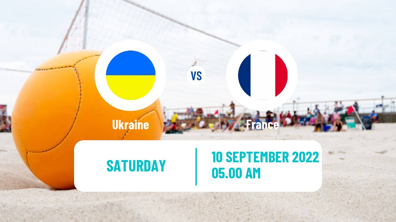 Beach soccer Beach Soccer Ukraine - France