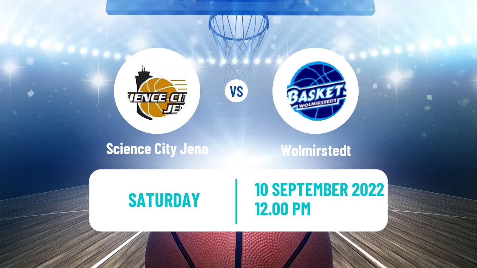 Basketball Club Friendly Basketball Science City Jena - Wolmirstedt