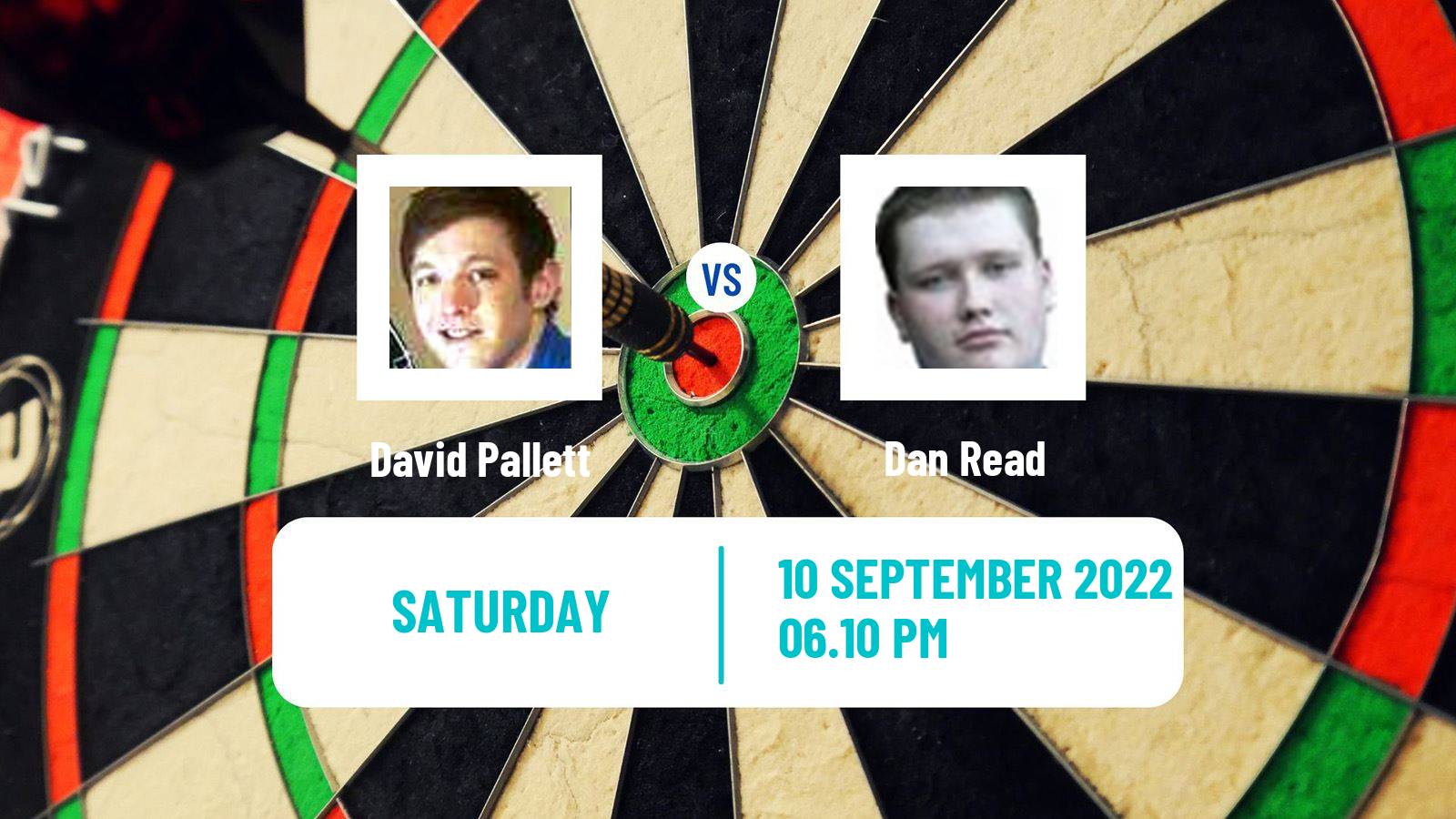 Darts Darts David Pallett - Dan Read