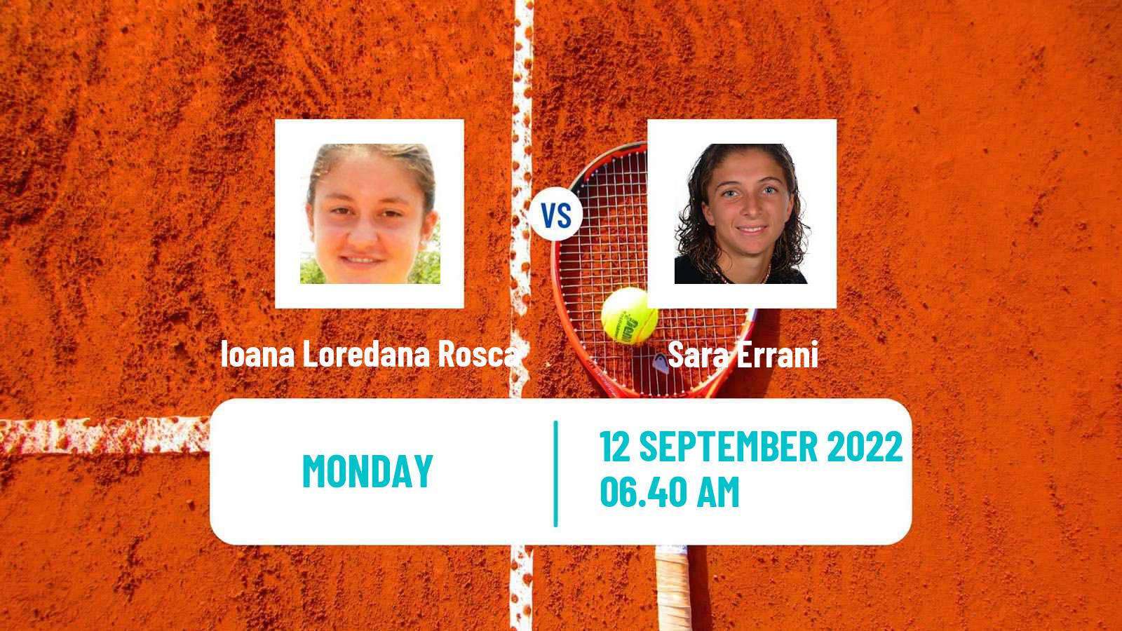 Tennis ATP Challenger Ioana Loredana Rosca - Sara Errani