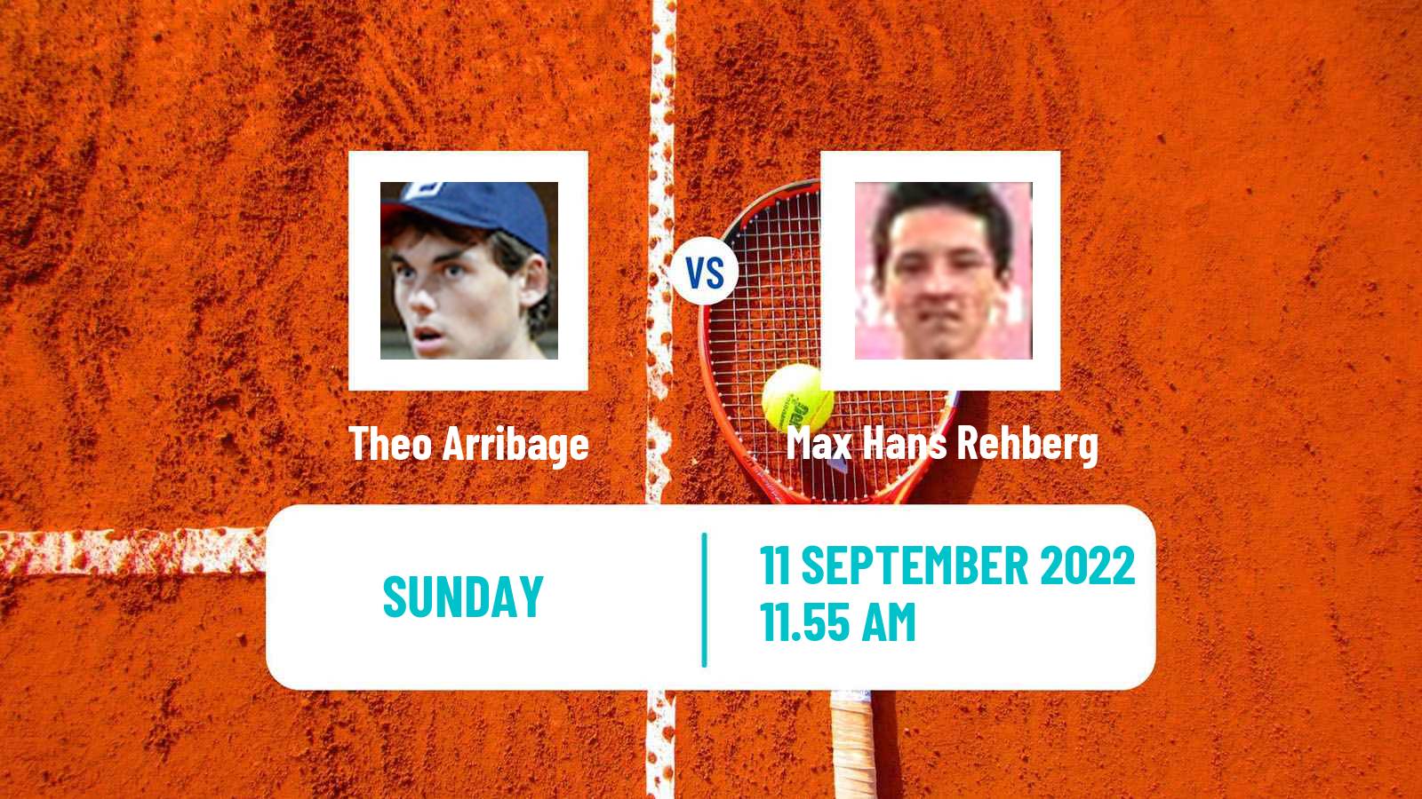 Tennis ATP Challenger Theo Arribage - Max Hans Rehberg