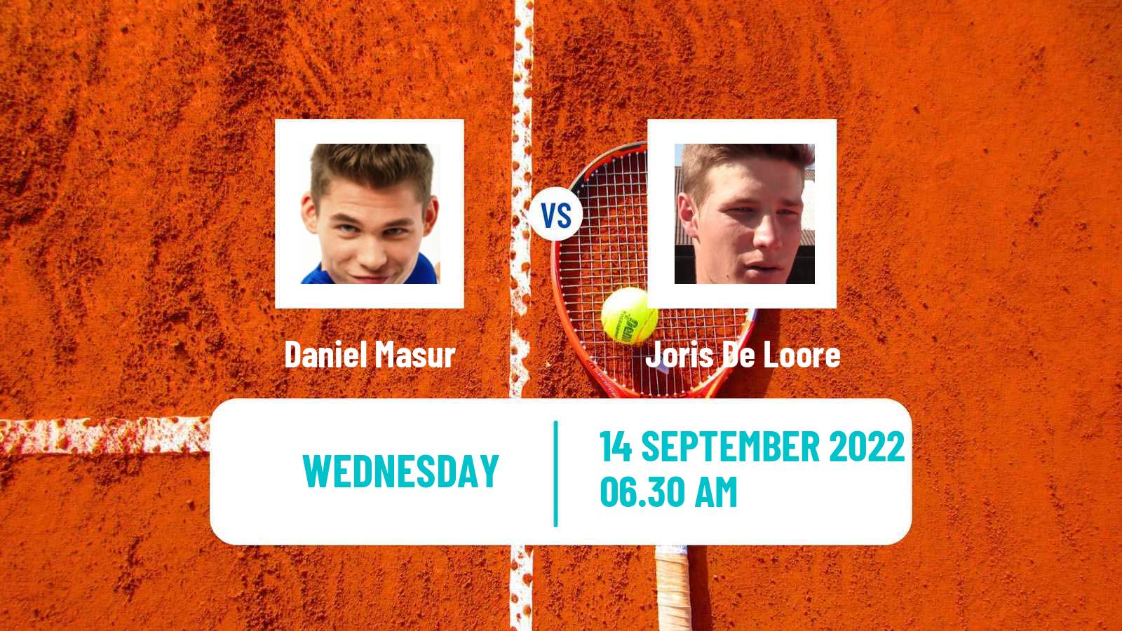 Tennis ATP Challenger Daniel Masur - Joris De Loore