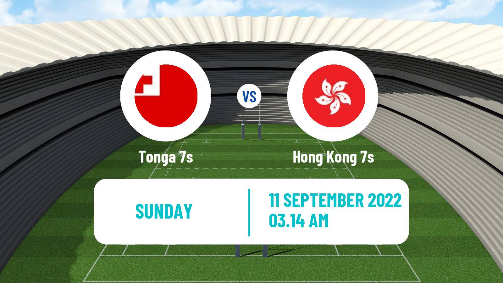 Rugby union Sevens World Cup Tonga 7s - Hong Kong 7s