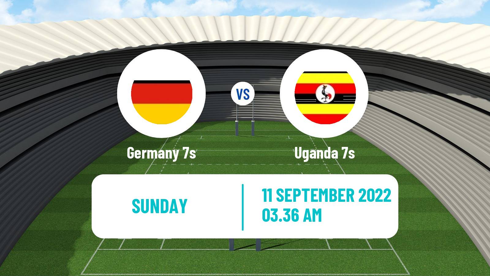 Rugby union Sevens World Cup Germany 7s - Uganda 7s