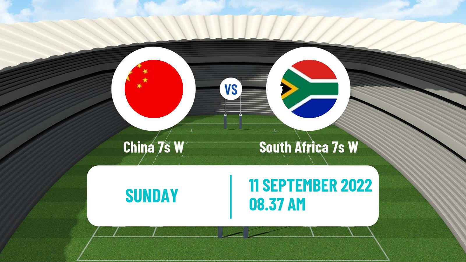 Rugby union Sevens World Cup Women China 7s W - South Africa 7s W