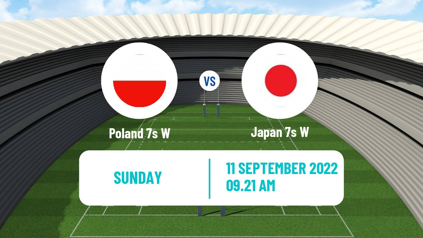 Rugby union Sevens World Cup Women Poland 7s W - Japan 7s W