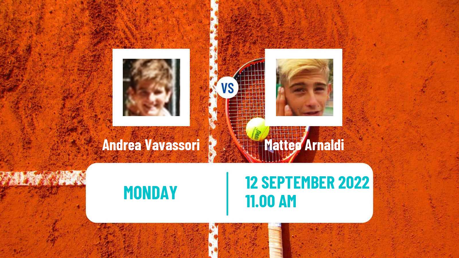 Tennis ATP Challenger Andrea Vavassori - Matteo Arnaldi