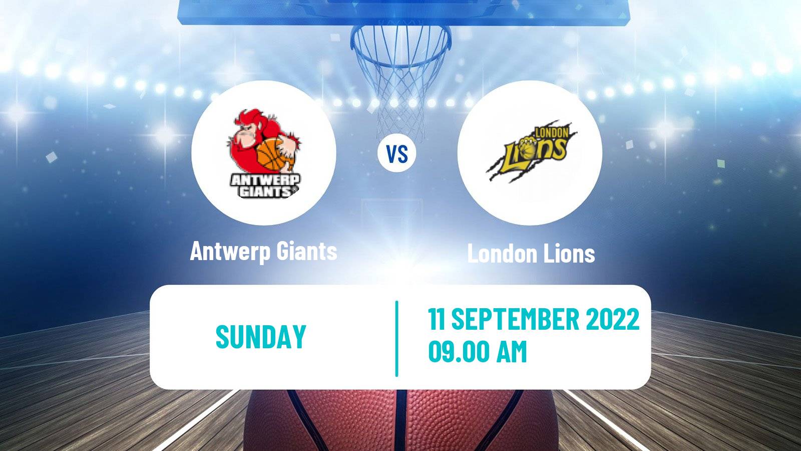 Basketball Club Friendly Basketball Antwerp Giants - London Lions