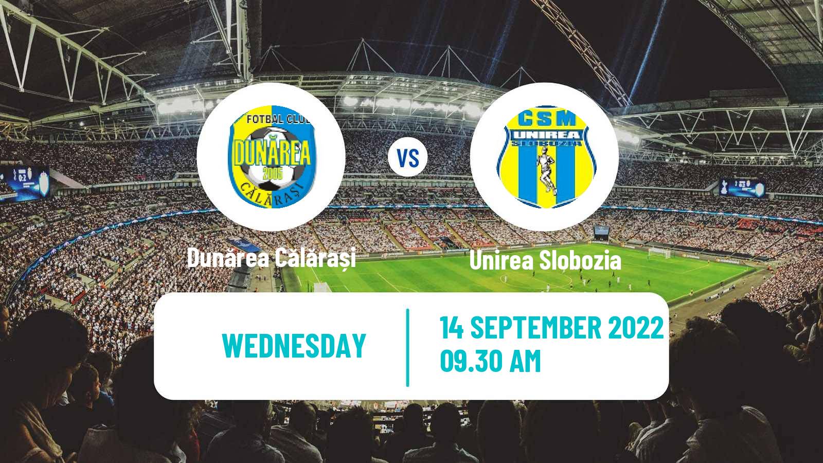Soccer Romanian Cup Dunărea Călărași - Unirea Slobozia