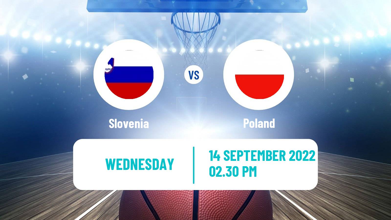 Basketball EuroBasket Slovenia - Poland