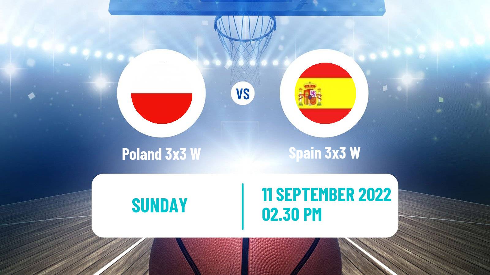 Basketball Europe Cup Basketball 3x3 Women Poland 3x3 W - Spain 3x3 W
