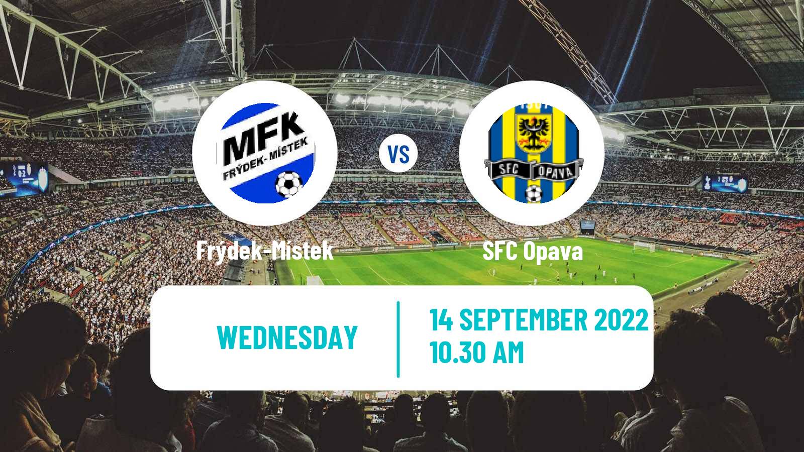 Soccer Czech Cup Frýdek-Místek - Opava