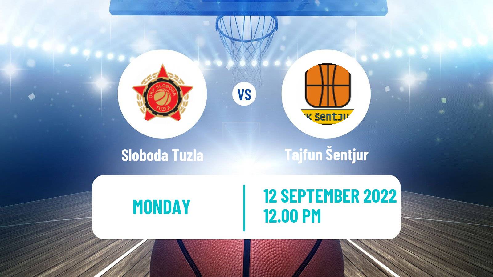 Basketball Club Friendly Basketball Sloboda Tuzla - Tajfun Šentjur