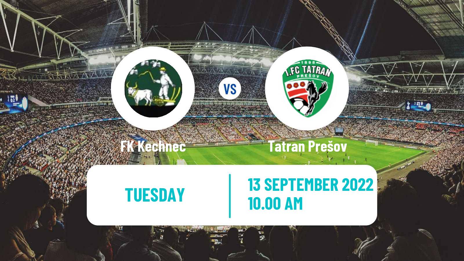 Soccer Slovak Cup Kechnec - Tatran Prešov