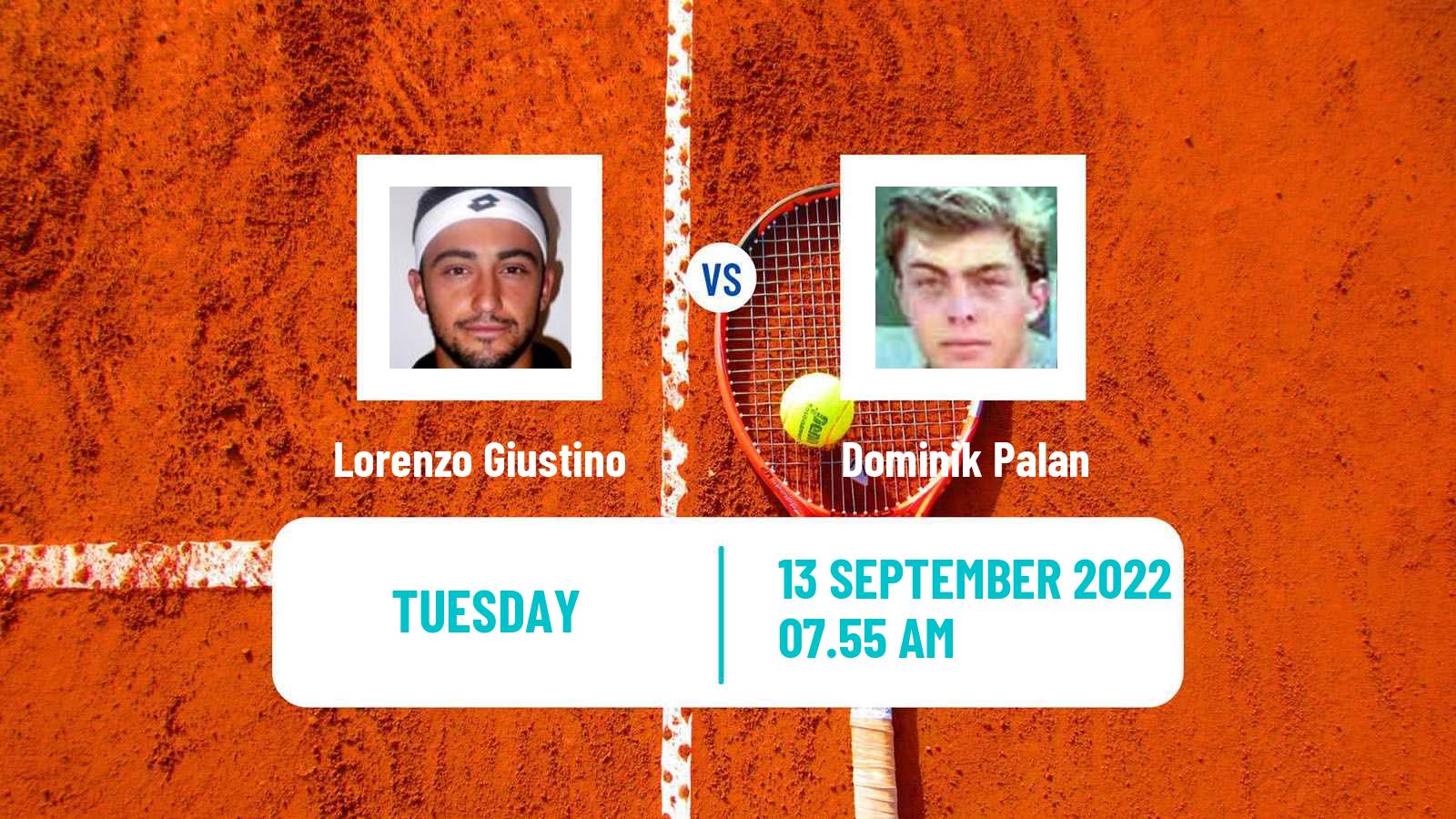 Tennis ATP Challenger Lorenzo Giustino - Dominik Palan