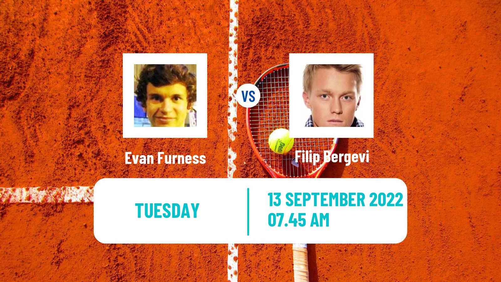 Tennis ATP Challenger Evan Furness - Filip Bergevi