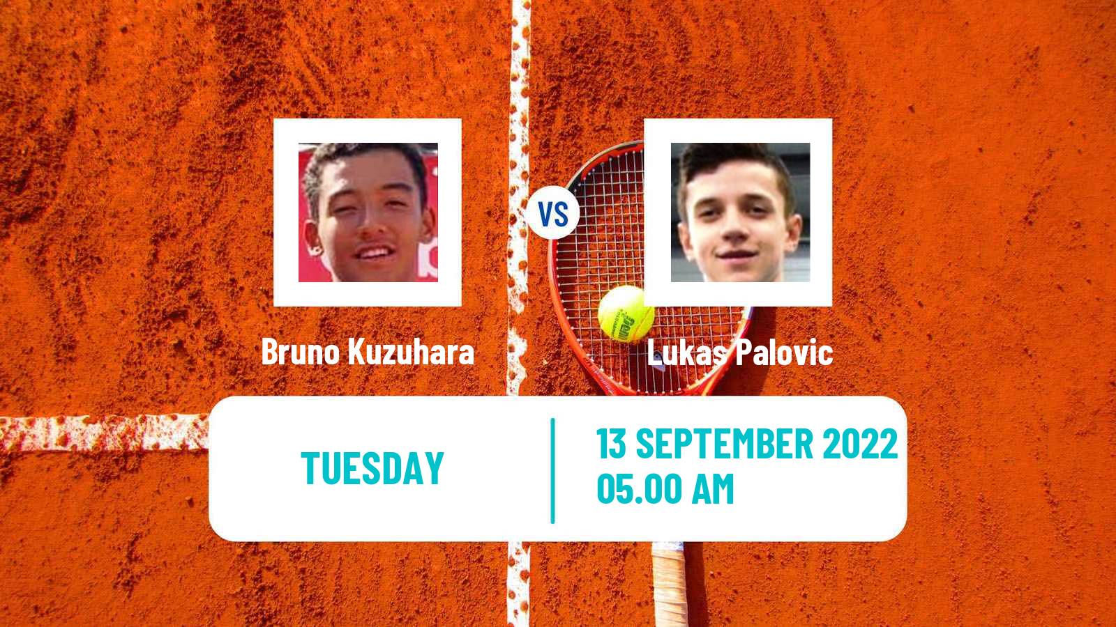 Tennis ITF Tournaments Bruno Kuzuhara - Lukas Palovic