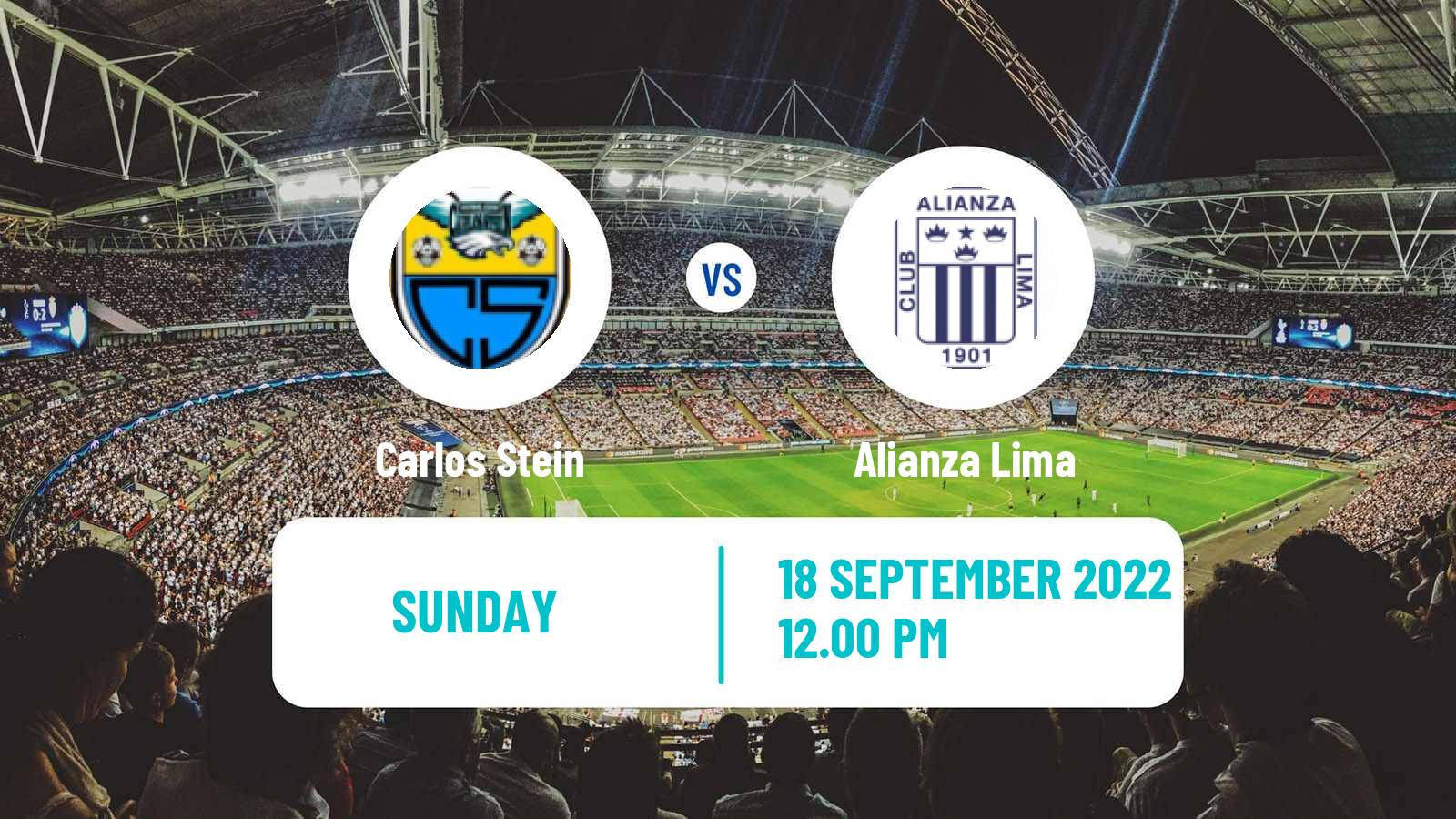 Soccer Peruvian Liga 1 Carlos Stein - Alianza Lima