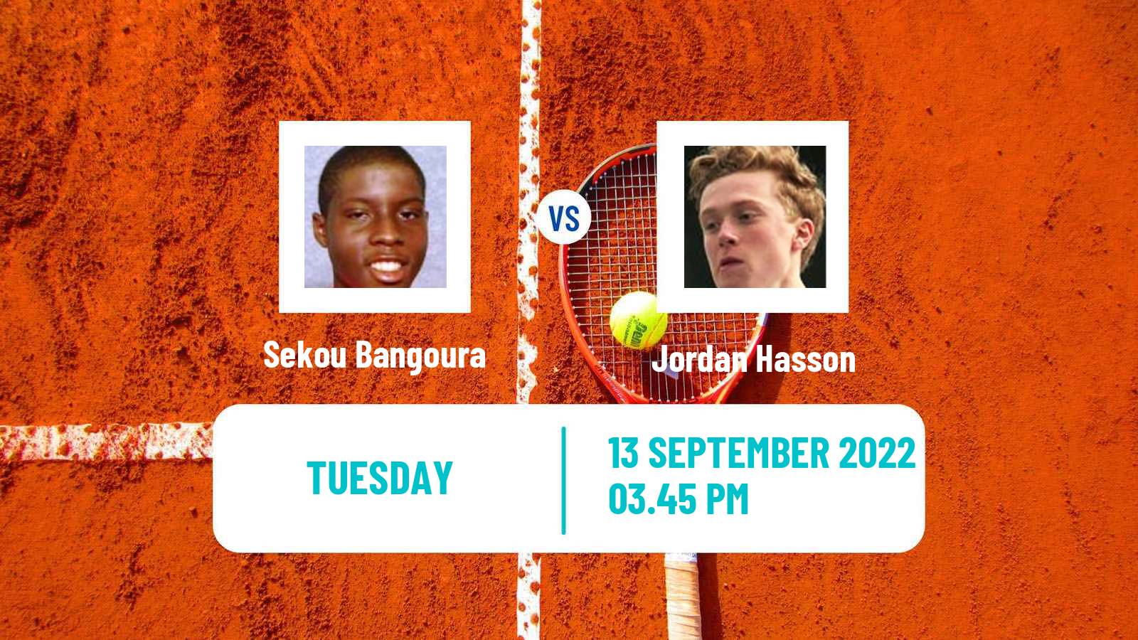 Tennis ITF Tournaments Sekou Bangoura - Jordan Hasson