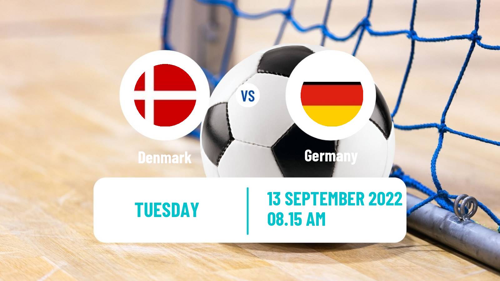 Futsal Friendly International Futsal Denmark - Germany