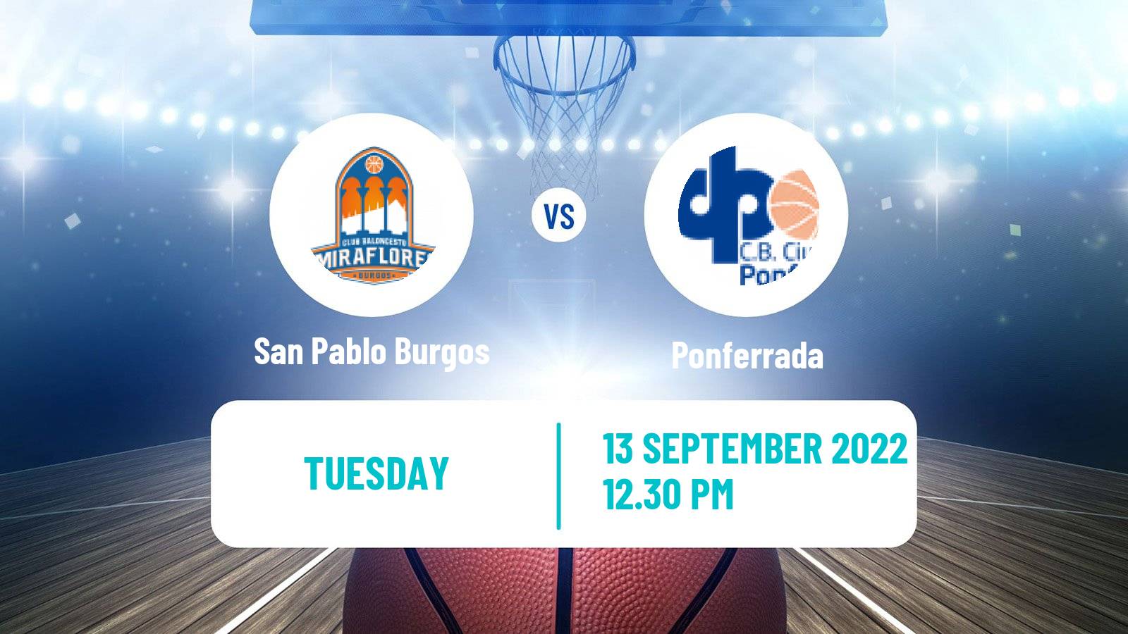 Basketball Club Friendly Basketball San Pablo Burgos - Ponferrada