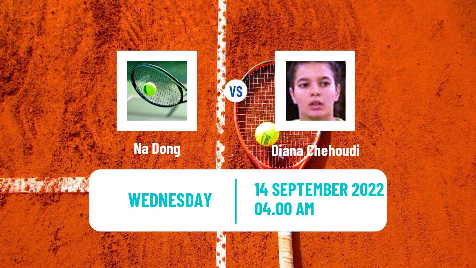 Tennis ITF Tournaments Na Dong - Diana Chehoudi
