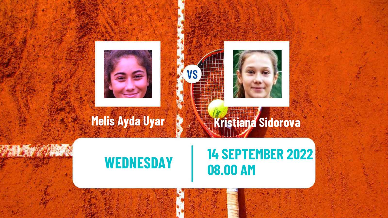 Tennis ITF Tournaments Melis Ayda Uyar - Kristiana Sidorova