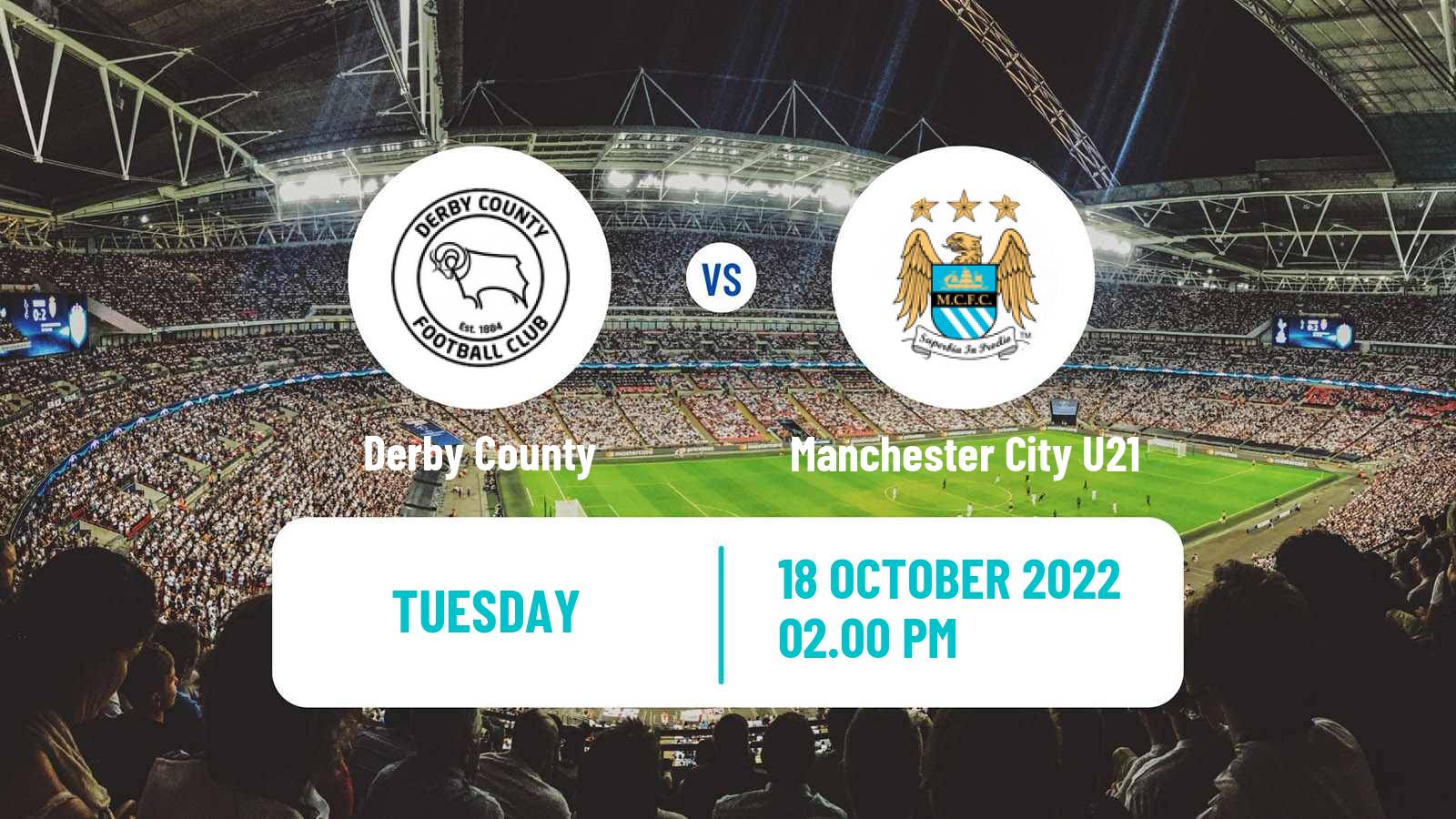 Soccer English EFL Trophy Derby County - Manchester City U21